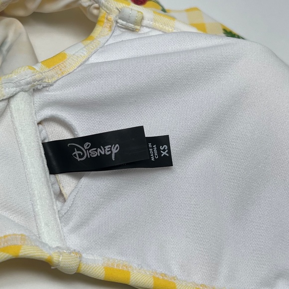 Disney Belle Beauty and the Beast Strapless Bikini Top Only Size Extra Small - Picture 5 of 6